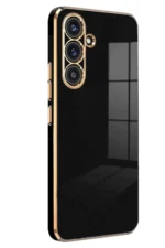 Uray store Samsung Galaxy S25 Kılıf Volet Silikon - Siyah