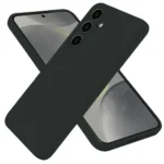 Uray store Samsung Galaxy S25 Plus Kılıf Nano içi Kadife Silikon - Siyah