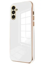 Uray store Samsung Galaxy S25 Plus Kılıf Volet Silikon - Beyaz - Görsel 2