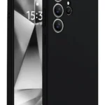 Uray store Samsung Galaxy S25 Ultra Kılıf Nano içi Kadife Silikon - Siyah