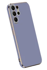 Uray store Samsung Galaxy S25 Ultra Kılıf Volet Silikon - Mavi