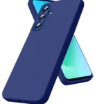 Uray store Samsung Galaxy S26 FE Nano içi Kadife Silikon - Lacivert