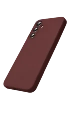 Uray store Samsung Galaxy S26 First Silikon - Bordo - Görsel 2