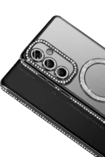 Uray store Samsung Galaxy S26 Joke Simli Magneticsafe Kılıf - Siyah - Görsel 2