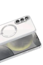 Uray store Samsung Galaxy S26 Kross Magneticsafe Kapak - Gümüş - Görsel 2