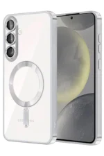 Uray store Samsung Galaxy S26 Kross Magneticsafe Kapak - Gümüş