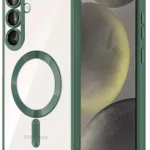 Uray store Samsung Galaxy S26 Kross Magneticsafe Kapak - Koyu Yeşil