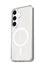 Uray store Samsung Galaxy S26 Magneticsafe Şeffaf Silikon - Şeffaf - Görsel 2
