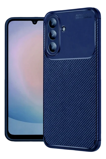 Uray store Samsung Galaxy S26 Plus Auto Focus Karbon Kapak - Lacivert