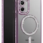 Uray store Samsung Galaxy S26 Plus Joke Simli Magneticsafe Kılıf - Derin Mor