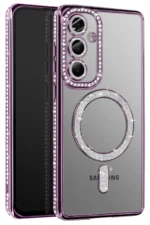 Uray store Samsung Galaxy S26 Plus Joke Simli Magneticsafe Kılıf - Derin Mor