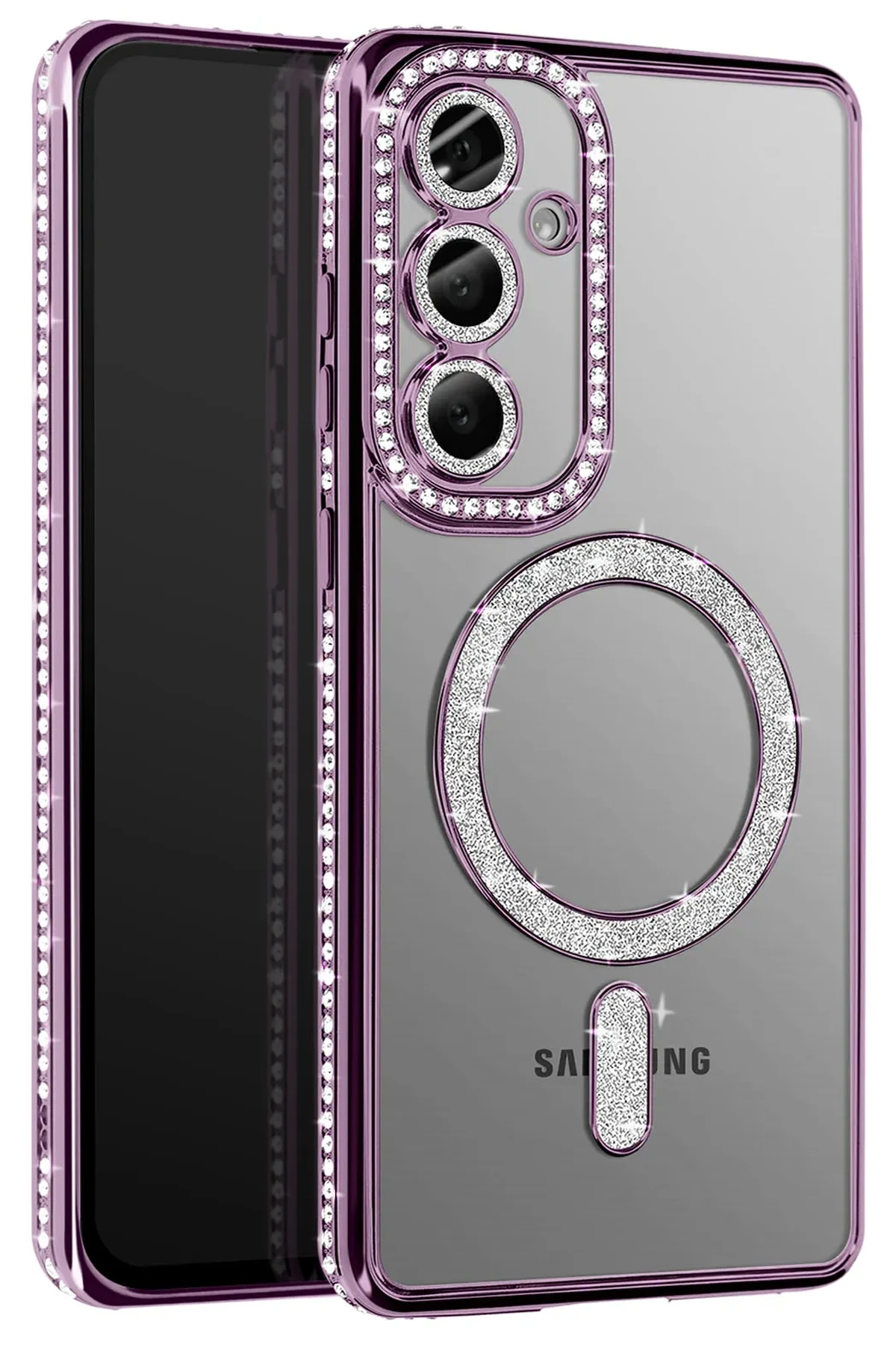 newface-samsung-galaxy-s26-plus-joke-simli-magneticsafe-kilif-derin-mor-default Uray store Samsung Galaxy S26 Plus Joke Simli Magneticsafe Kılıf - Derin Mor - Görsel 1