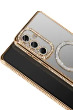 Uray store Samsung Galaxy S26 Plus Joke Simli Magneticsafe Kılıf - Gold - Görsel 2