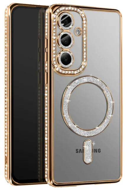 Uray store Samsung Galaxy S26 Plus Joke Simli Magneticsafe Kılıf - Gold