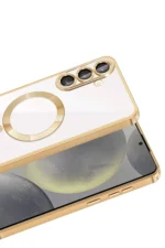 Uray store Samsung Galaxy S26 Plus Kross Magneticsafe Kapak - Gold - Görsel 2