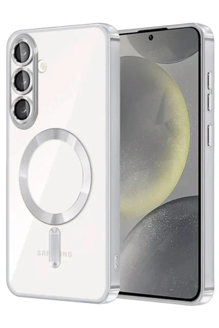 Uray store Samsung Galaxy S26 Plus Kross Magneticsafe Kapak - Gümüş