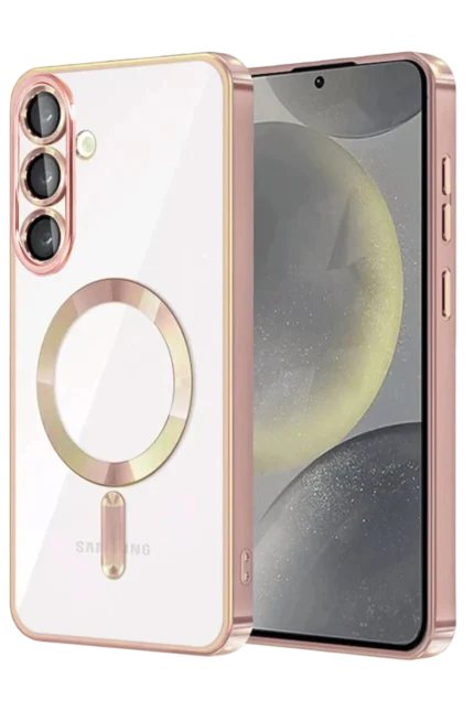 Uray store Samsung Galaxy S26 Plus Kross Magneticsafe Kapak - Rose
