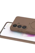 Uray store Samsung Galaxy S26 Plus Regal Magsafe Standlı Kapak - Çöl Titanyum - Görsel 3