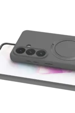 Uray store Samsung Galaxy S26 Plus Regal Magsafe Standlı Kapak - Titan Gri - Görsel 3