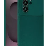 Uray store Samsung Galaxy S26 Ultra Auto Focus Karbon Kapak - Koyu Yeşil