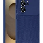Uray store Samsung Galaxy S26 Ultra Auto Focus Karbon Kapak - Lacivert