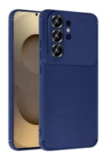 Uray store Samsung Galaxy S26 Ultra Auto Focus Karbon Kapak - Lacivert