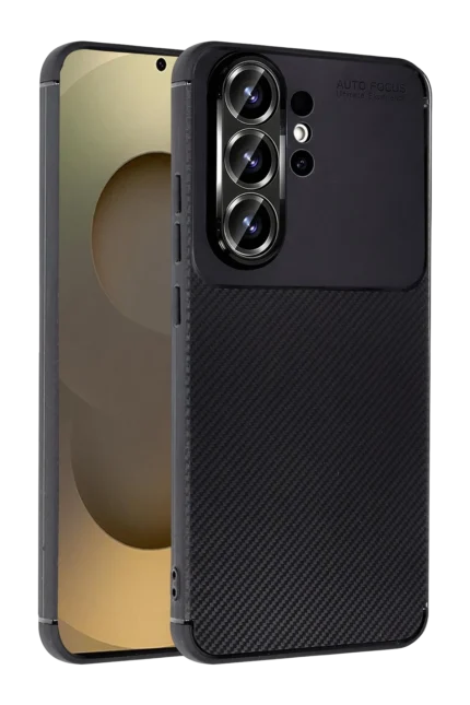 Uray store Samsung Galaxy S26 Ultra Auto Focus Karbon Kapak - Siyah