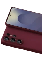 Uray store Samsung Galaxy S26 Ultra First Silikon - Bordo - Görsel 2