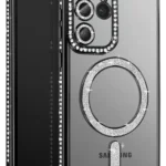 Uray store Samsung Galaxy S26 Ultra Joke Simli Magneticsafe Kılıf - Siyah