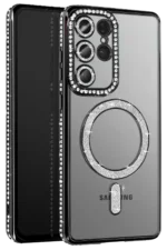 Uray store Samsung Galaxy S26 Ultra Joke Simli Magneticsafe Kılıf - Siyah