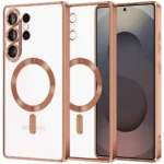 Uray store Samsung Galaxy S26 Ultra Kross Magneticsafe Kapak - Çöl Titanyum