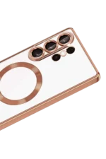 Uray store Samsung Galaxy S26 Ultra Kross Magneticsafe Kapak - Çöl Titanyum - Görsel 3