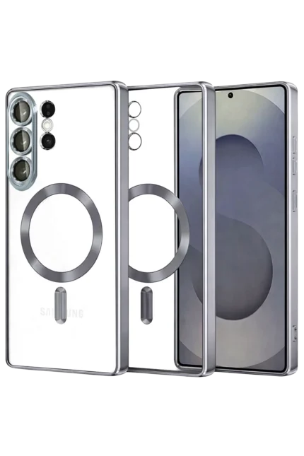 Uray store Samsung Galaxy S26 Ultra Kross Magneticsafe Kapak - Titan Gri
