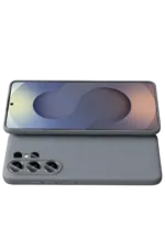 Uray store Samsung Galaxy S26 Ultra Nano içi Kadife Silikon - Gri - Görsel 2