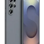 Uray store Samsung Galaxy S26 Ultra Nano içi Kadife Silikon - Gri