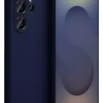 Uray store Samsung Galaxy S26 Ultra Nano içi Kadife Silikon - Lacivert