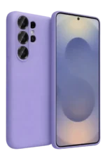 Uray store Samsung Galaxy S26 Ultra Nano içi Kadife Silikon - Lila