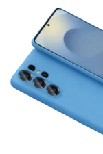 Uray store Samsung Galaxy S26 Ultra Nano içi Kadife Silikon - Mavi - Görsel 3