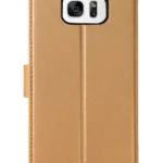 Uray store Samsung Galaxy S7 Edge Trend S Plus Kapaklı Kılıf - Gold