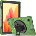 Uray store Samsung Galaxy T220 Tab A7 Lite 8.7 Kılıf Amazing Tablet Kapak - Kamuflaj