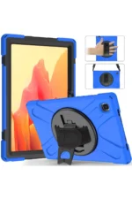 Uray store Samsung Galaxy T220 Tab A7 Lite 8.7 Kılıf Amazing Tablet Kapak - Mavi - Görsel 2