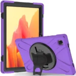 Uray store Samsung Galaxy T220 Tab A7 Lite 8.7 Kılıf Amazing Tablet Kapak - Mor