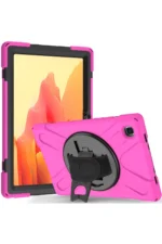 Uray store Samsung Galaxy T220 Tab A7 Lite 8.7 Kılıf Amazing Tablet Kapak - Pembe