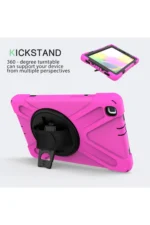 Uray store Samsung Galaxy T290 Tab A 8 Kılıf Amazing Tablet Kapak - Pembe - Görsel 2