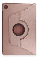 Uray store Samsung Galaxy T500 Tab A7 10.4 Kılıf 360 Tablet Deri Kılıf - Rose Gold - Görsel 2