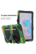 Uray store Samsung Galaxy T500 Tab A7 10.4 Kılıf Griffin Tablet Kapak - Kamuflaj - Görsel 2