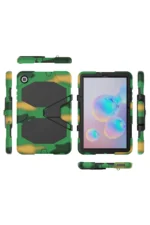 Uray store Samsung Galaxy T500 Tab A7 10.4 Kılıf Griffin Tablet Kapak - Kamuflaj - Görsel 7