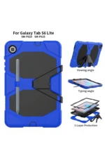 Uray store Samsung Galaxy T500 Tab A7 10.4 Kılıf Griffin Tablet Kapak - Mavi - Görsel 4