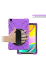 Uray store Samsung Galaxy T510 Tab A 10.1 Kılıf Amazing Tablet Kapak - Mor - Görsel 4