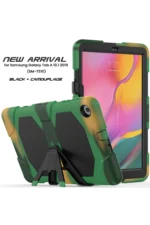 Uray store Samsung Galaxy T510 Tab A 10.1 Kılıf Griffin Tablet Kapak - Kamuflaj - Görsel 2